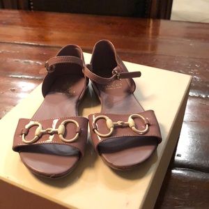 Gucci girls lavender sandal